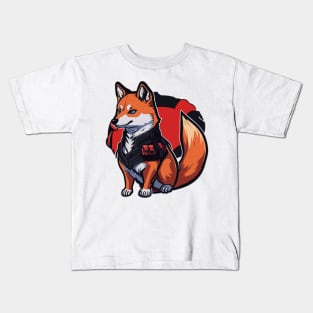 Persona Shiba Inu Kids T-Shirt